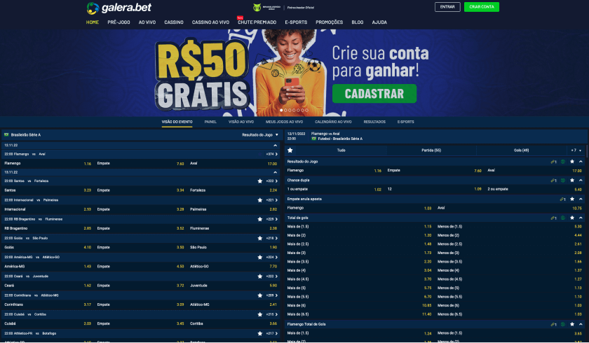 Galera Bet apostas Descrição da casa de apostas Galera Bet