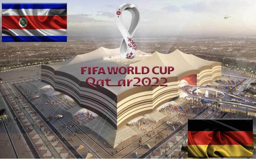 Apostando no jogo Costa Rica e Alemanha 1 de dezembro de 2022
