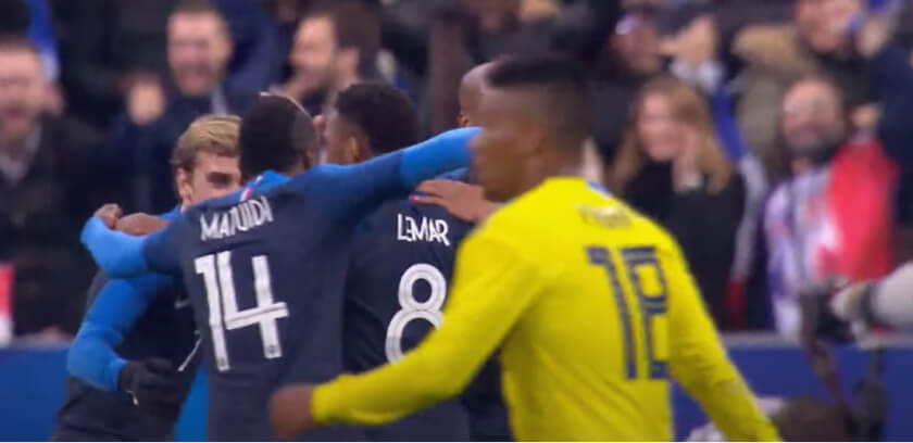 Previsão para França e Austrália