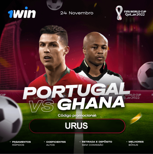 Portugal e Gana Portugal e Gana: Total de apostas